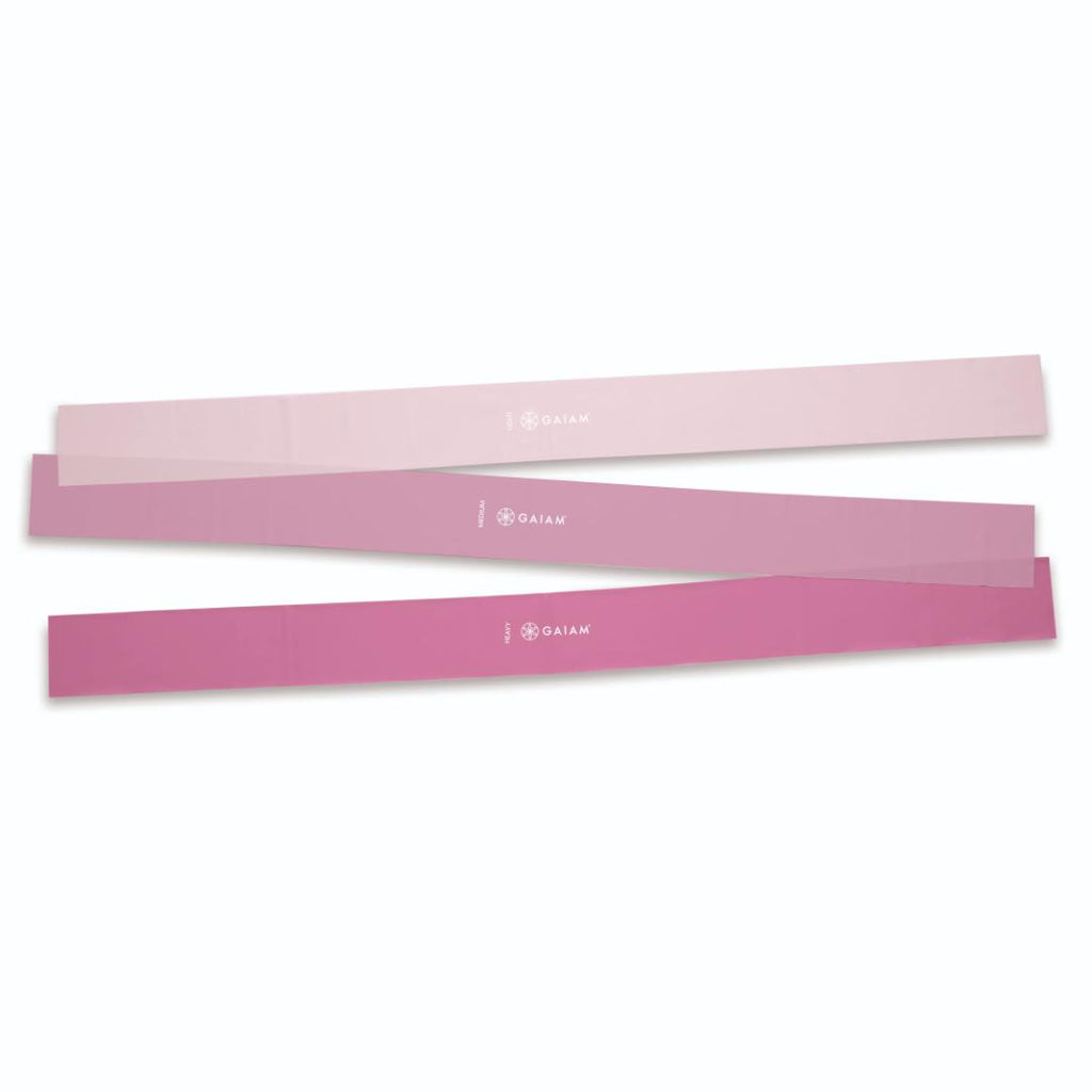 סט 3 גומיות בנד פתוחות Gaiam Flat Band