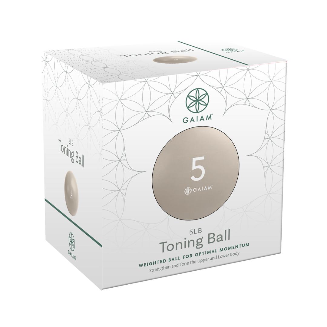כדור משקל רך Gaiam Toning Ball
