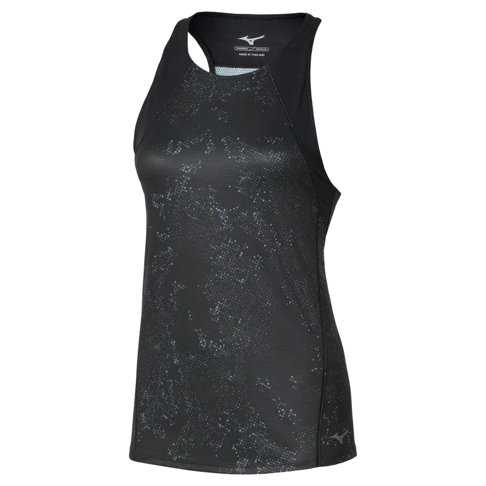 גופיית מיזונו לנשים Mizuno Graphic Tank Top Black J2GAD21690
