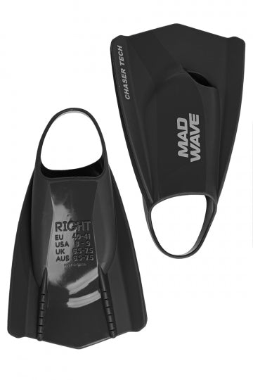 סנפירי שחייה קצרים Mad Wave Chaser Tech