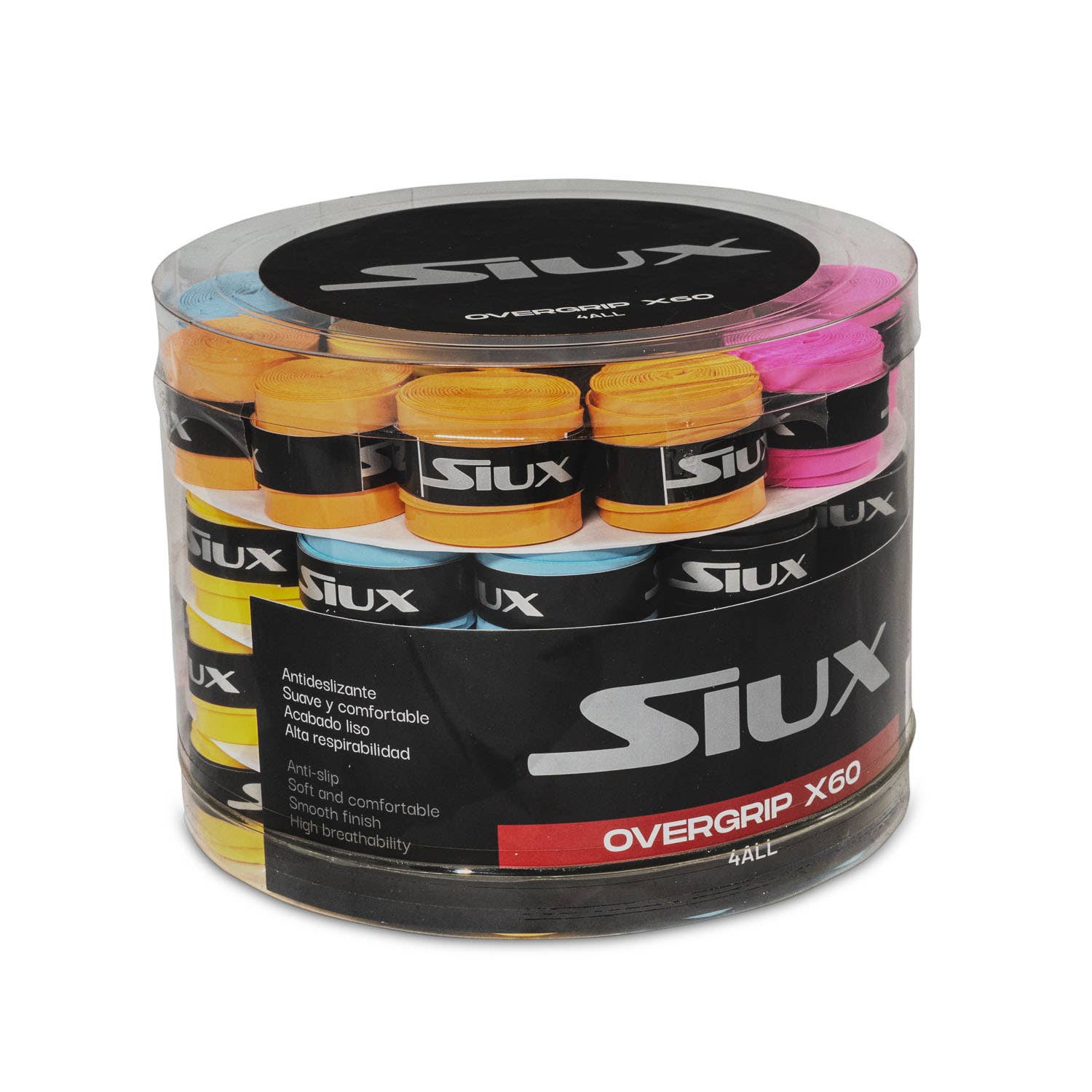 קופסת 60 אוברגריפים Siux For All