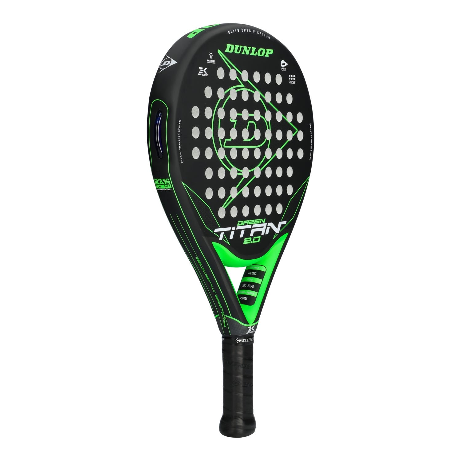 מחבט פאדל Dunlop Titan 2.0 Verde