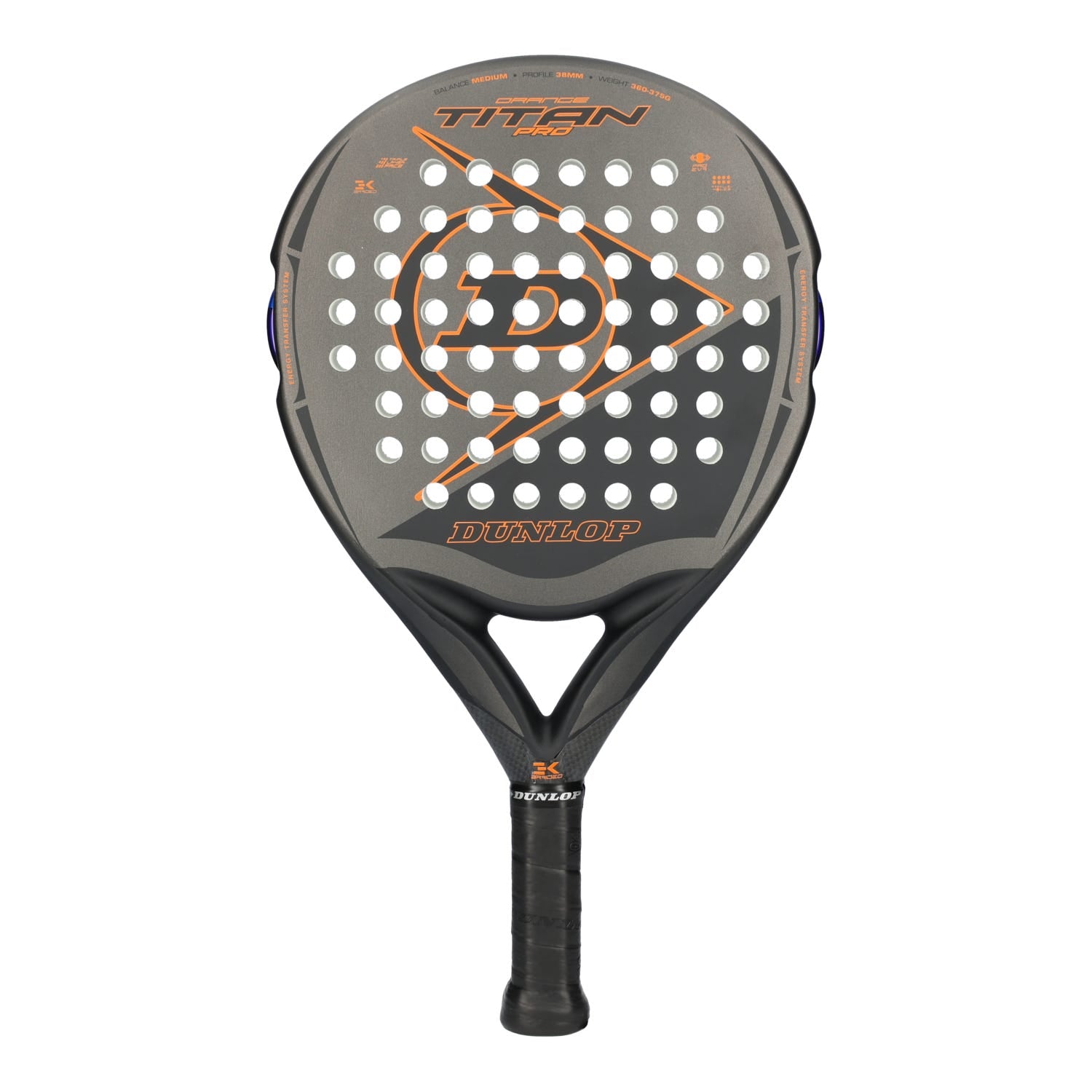 מחבט פאדל Dunlop Titan Pro Orange 2024