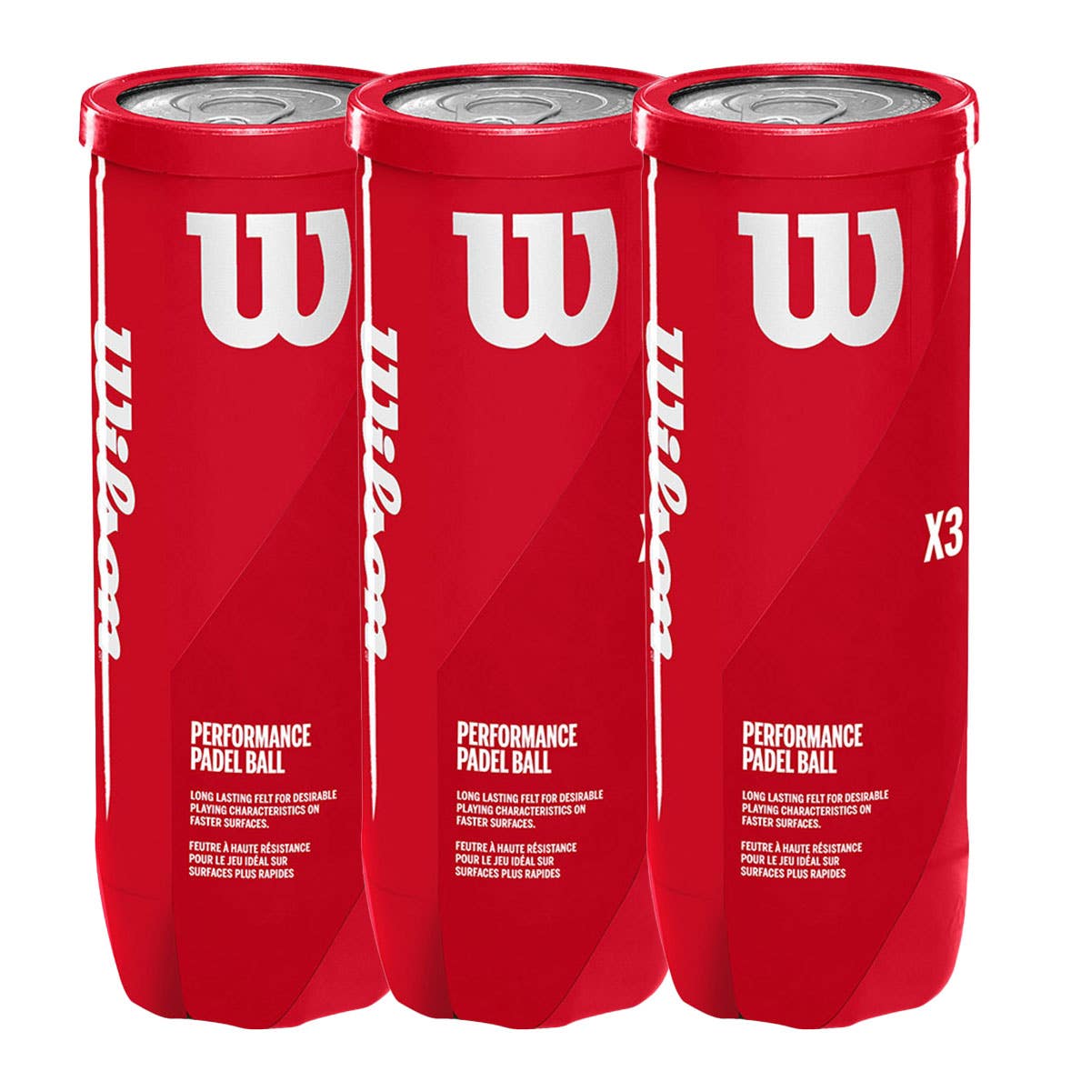 מארז כדורי פאדל Wilson Performance Padel