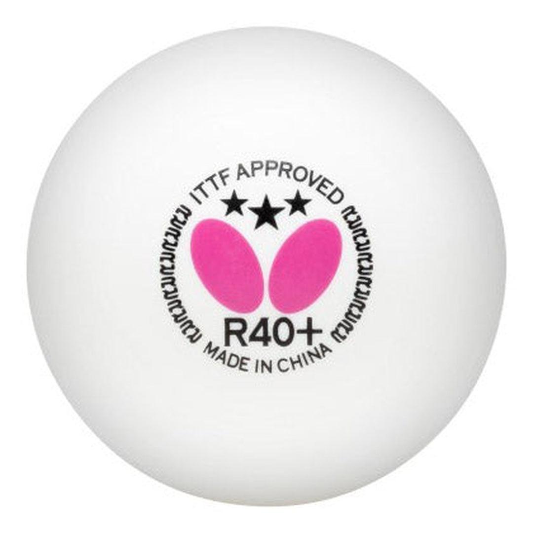 חב' 12 כדורי טנ"ש בטרפליי Butterfly Three-Star R40+