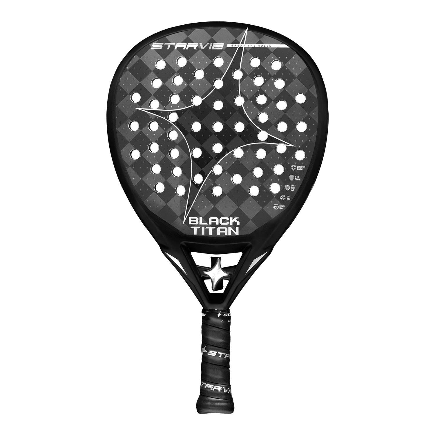 מחבט פאדל StarVie Black Titan