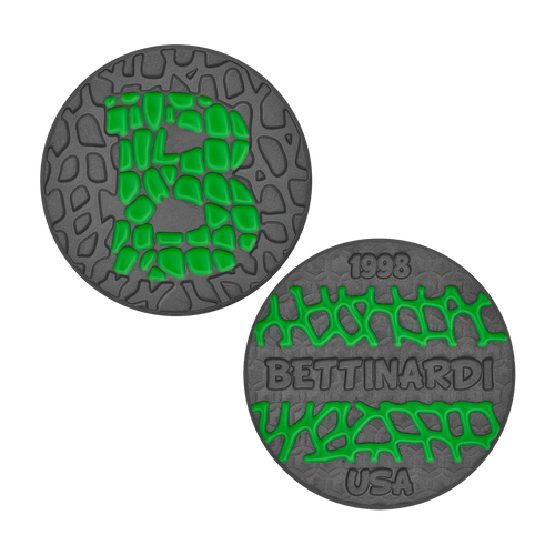 אביזר גולף Bettinardi Golf Bettinardi Green Gator Black Ox Ball Marker