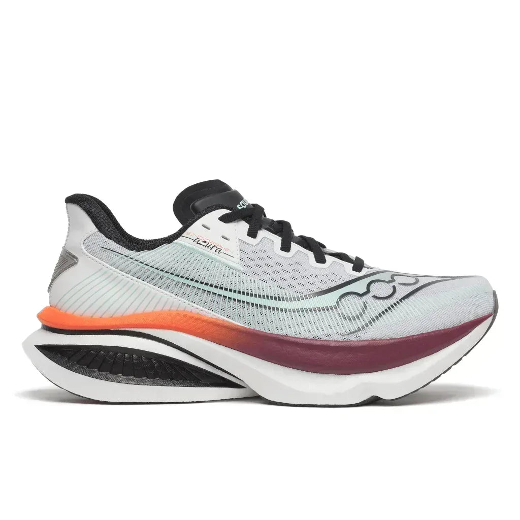 נעלי ריצה סאקוני אזורה  לגברים Saucony ENDORPHIN AZURA WHITE/CRIMSON S21070-172