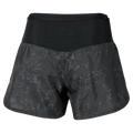 מכנס אימון קצר מיזונו לנשים Mizuno Graphic Multi Pocket Short Black J2GBD20590