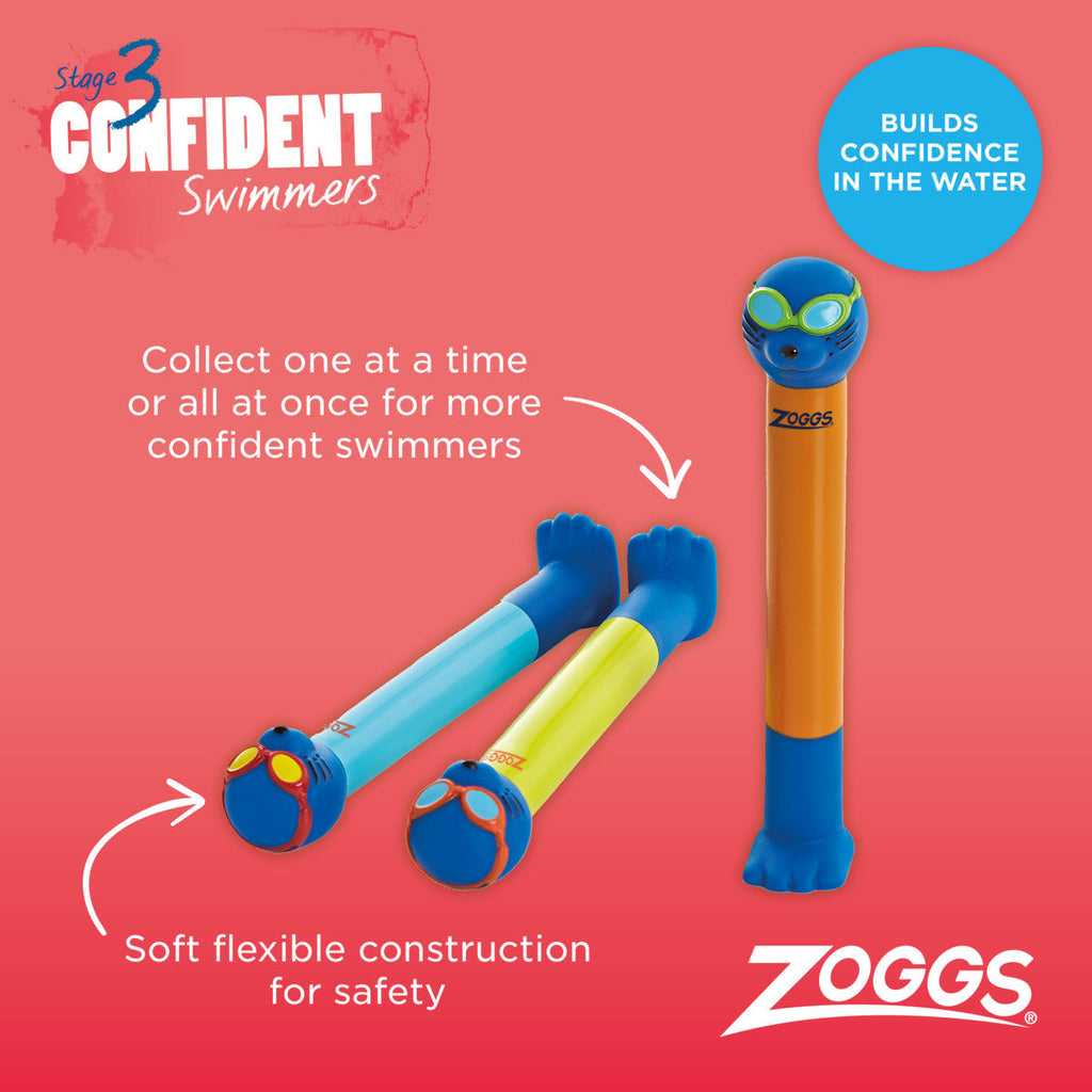 משחק צלילה Zoggs Zoggy Dive Stick (3 יח')