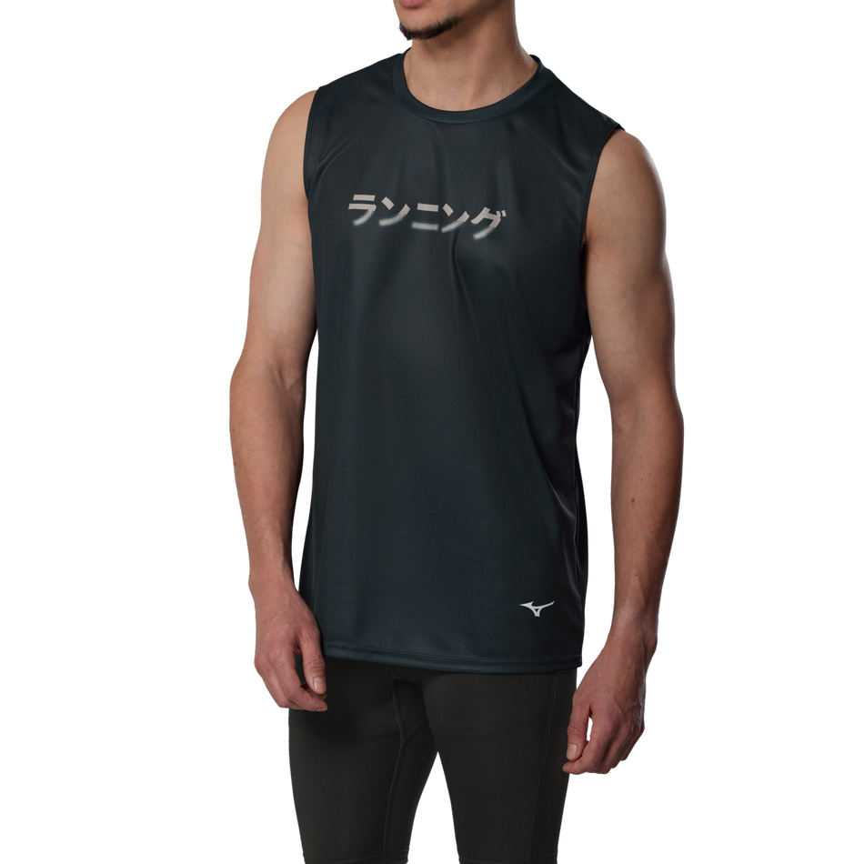 גופיית אימון מיזונו לגברים Mizuno J2GAD006 Core Graphic Sleeveless