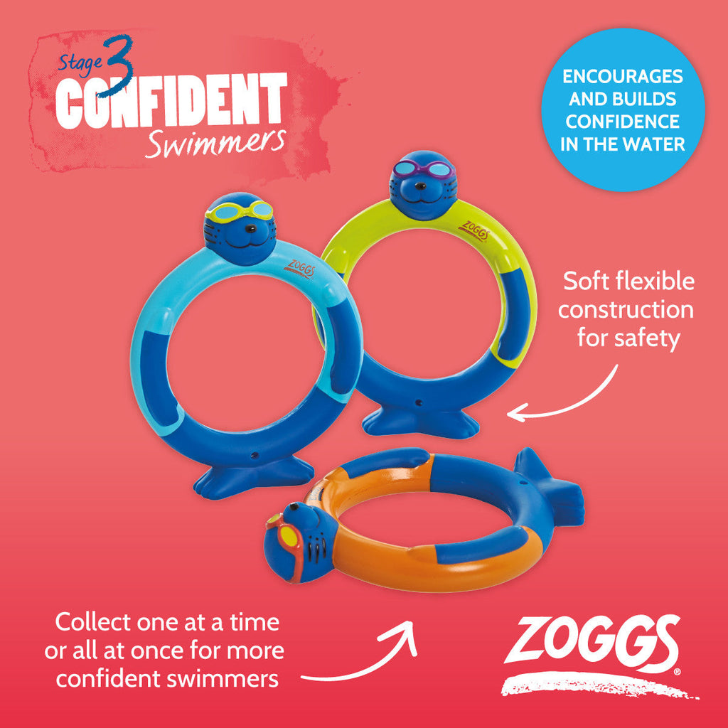 משחק צלילה Zoggs Zoggy Dive Rings