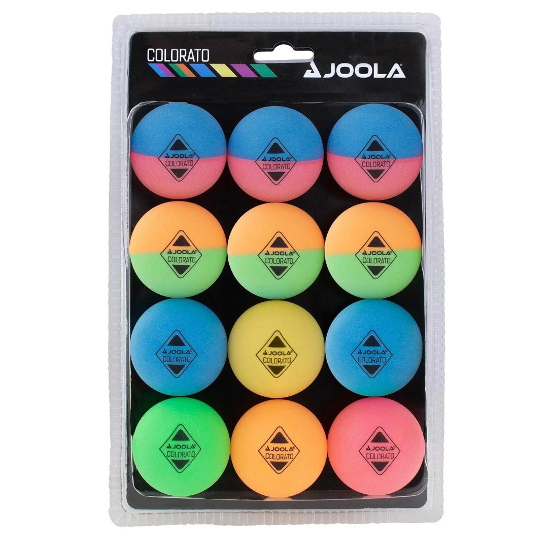 סט 12 כדורי טניש Joola Ballset Colorato