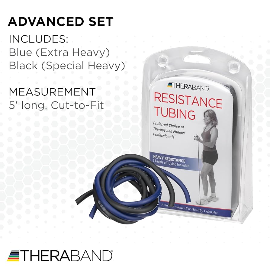 גומיית טיובינג מקצועית THERABAND Professional Latex Tubing