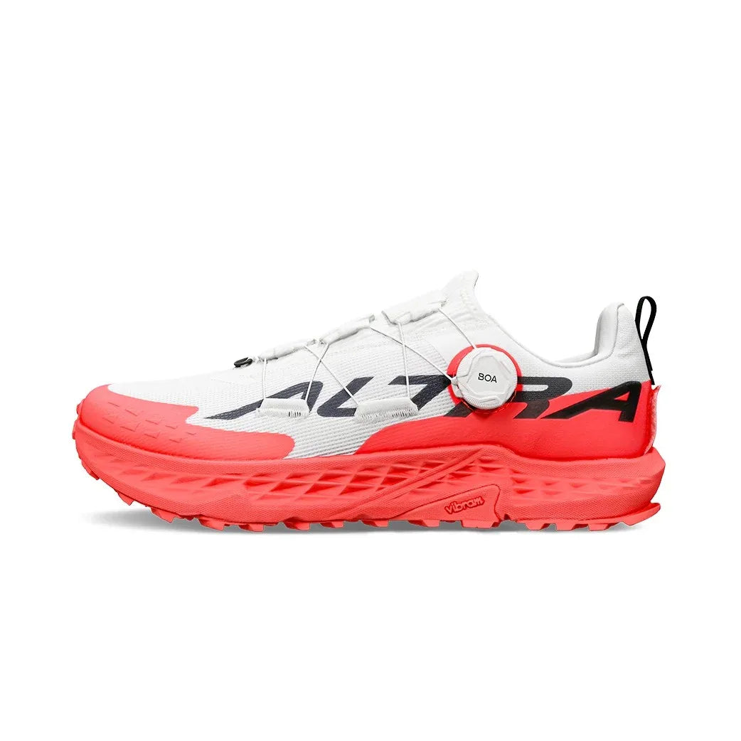נעלי ריצת שטח אלטרה טימפ 5 בואה לגברים Altra TIMP 5 BOA WHITE/RED A0A85Q9160