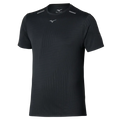חולצת אימון מיזונו לגברים Mizuno Tech Light Short Sleeve Tee (M) Black J2GAD00109