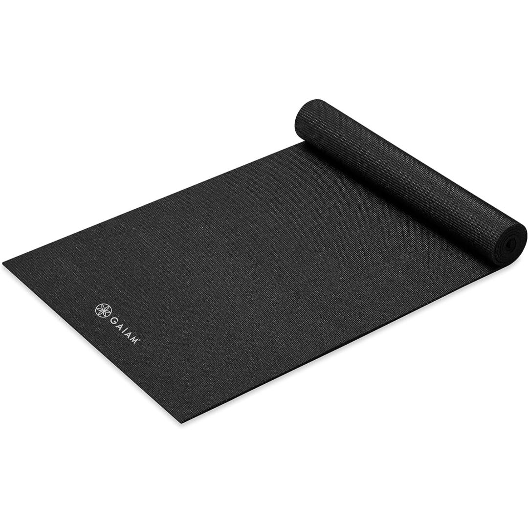 מזרן יוגה שחור 5 מ"מ SOLID COLOR BLACK