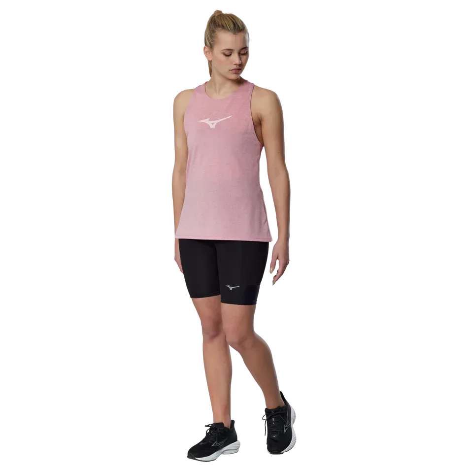 גופיית אימון מיזונו לנשים Mizuno J2GAD20865 Core Runbird Tank Rose Elegance
