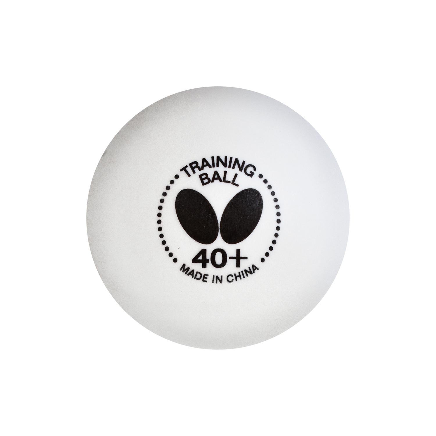 כדורי אימון טניס שולחן Butterfly Training Ball 40+