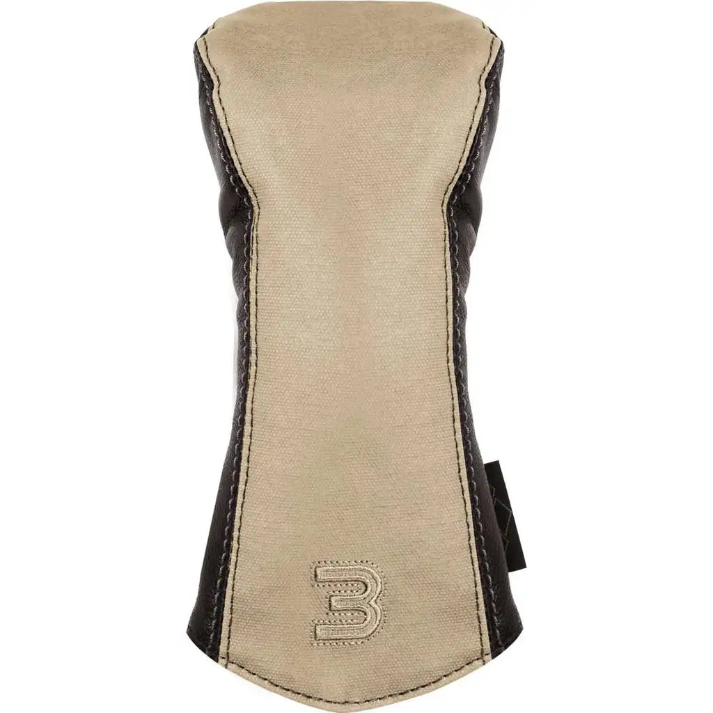 כיסוי מקל גולף Sun Mountain Sports Canvas/Leather Headcover 3-Wood