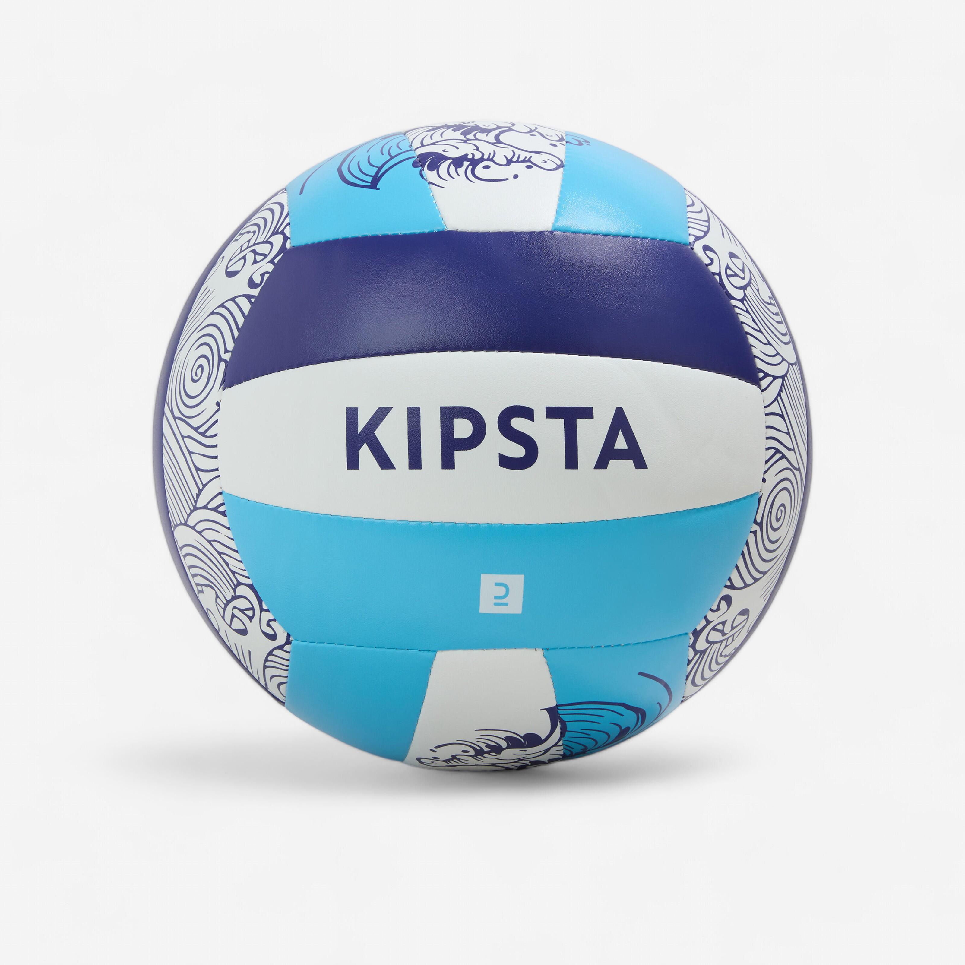 כדורעף חופים KIPSTA BV100 כחול/לבן