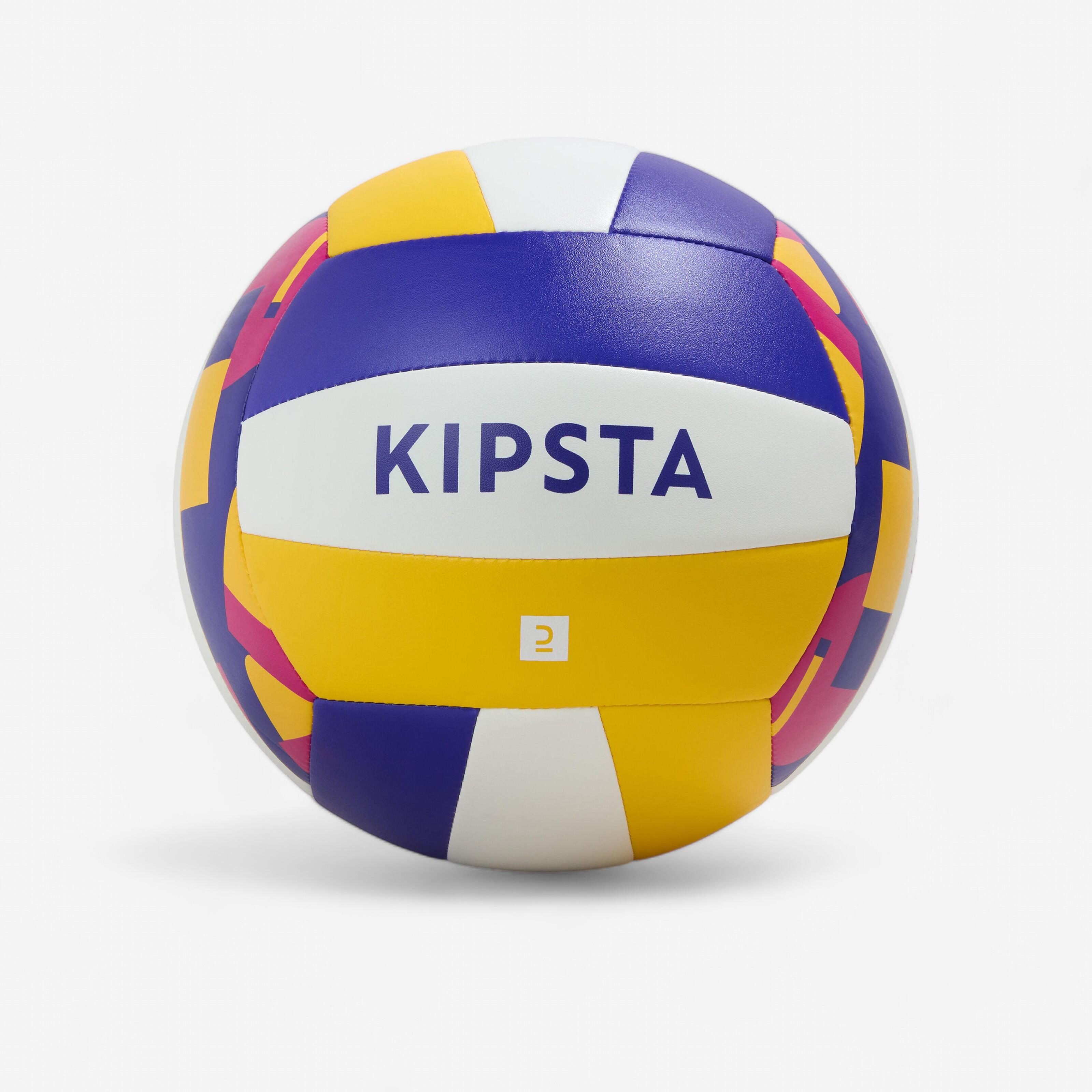 כדורעף חופים KIPSTA BV100 כחול/צהוב