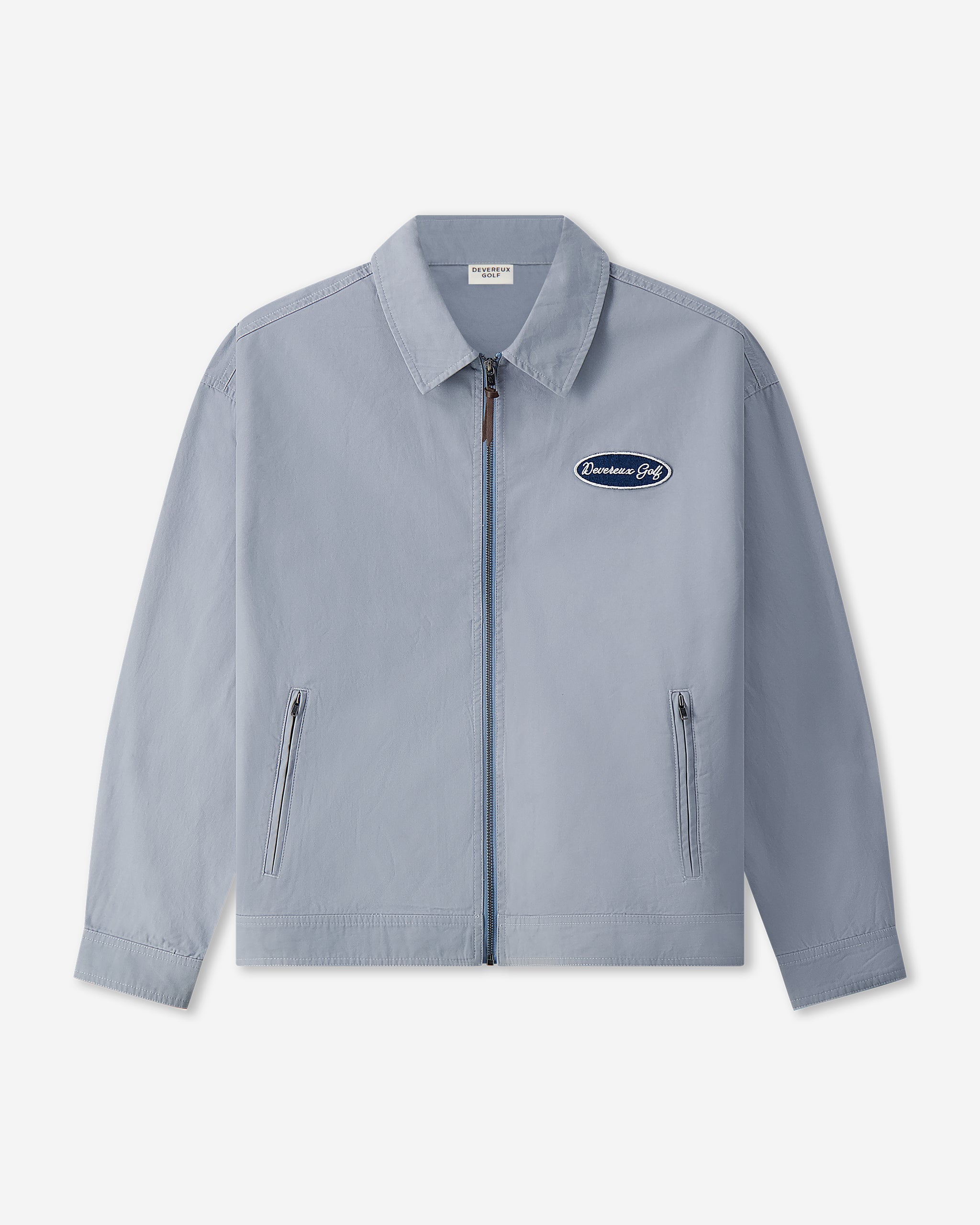 ביגוד עליון לגולף Devereux Devco Twill Jacket - Vintage Sky