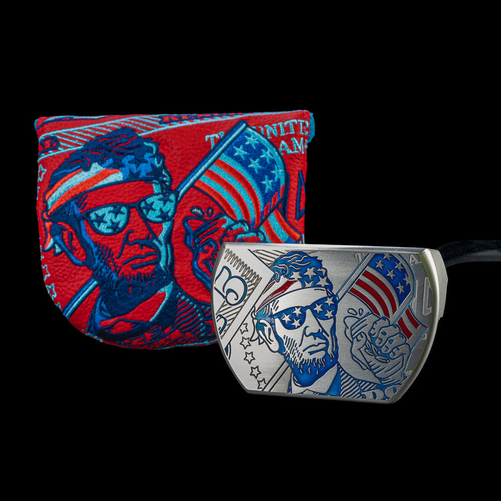מקל גולף Swag Golf Co Patriotic Abe The Boss 2.0 Putter