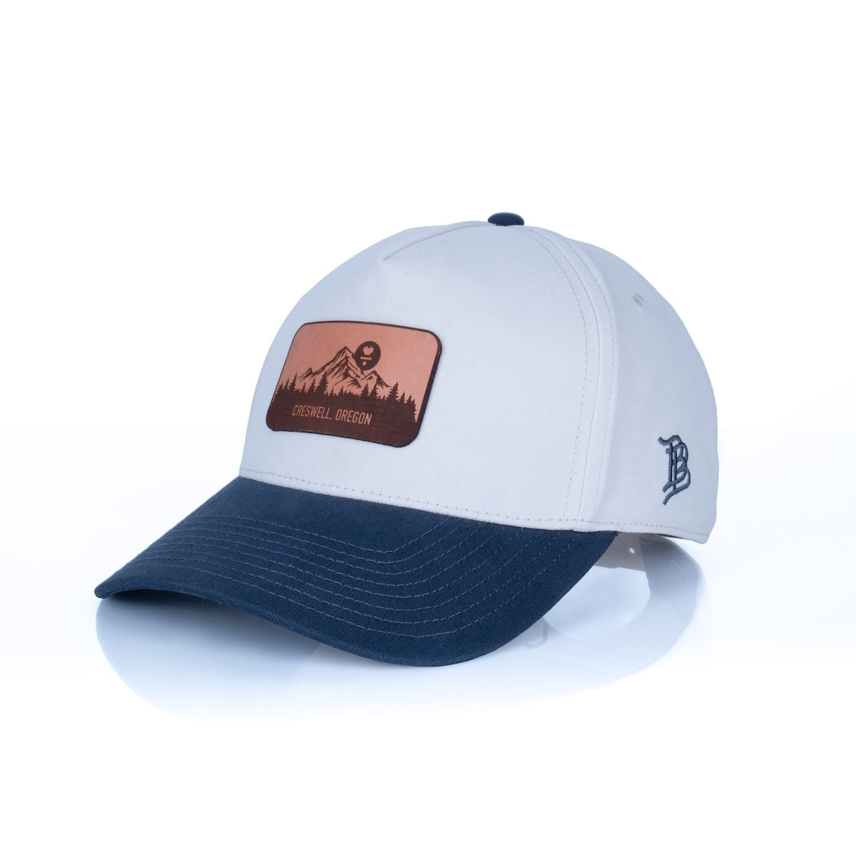 כובע גולף L.A.B. Golf Curved 5-Panel Canvas Hat - Mountains