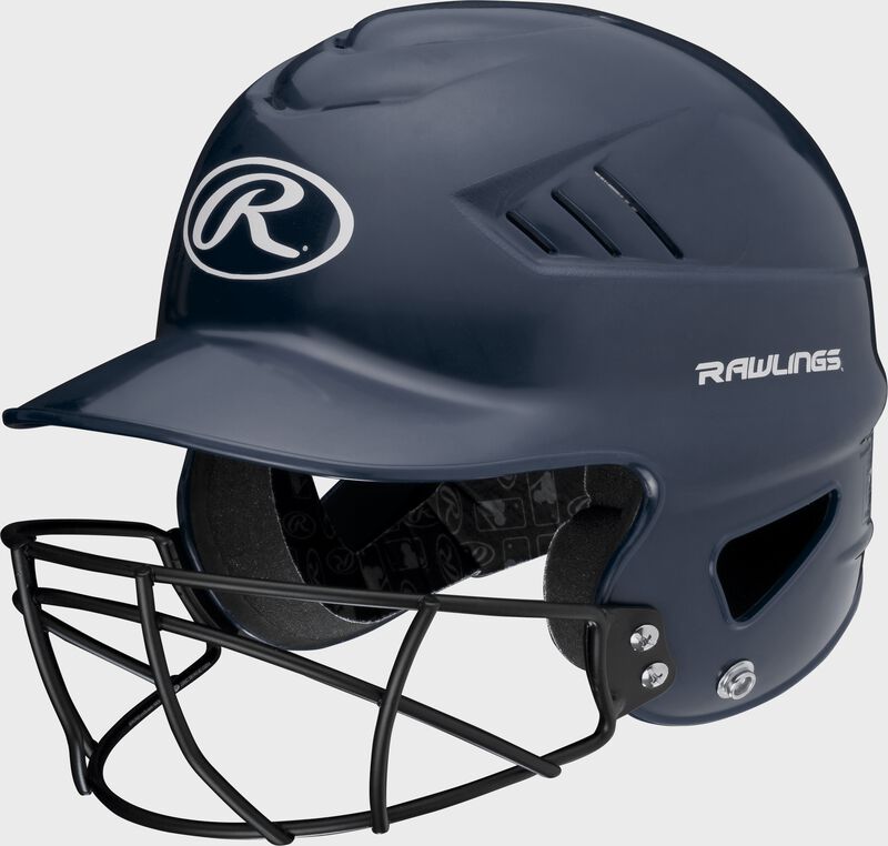 קסדת חבטה Rawlings Coolflo כולל מגן פנים