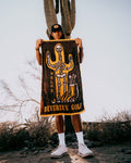 מגבת גולף Devereux Knitted Cactus Voodoo Towel - Black
