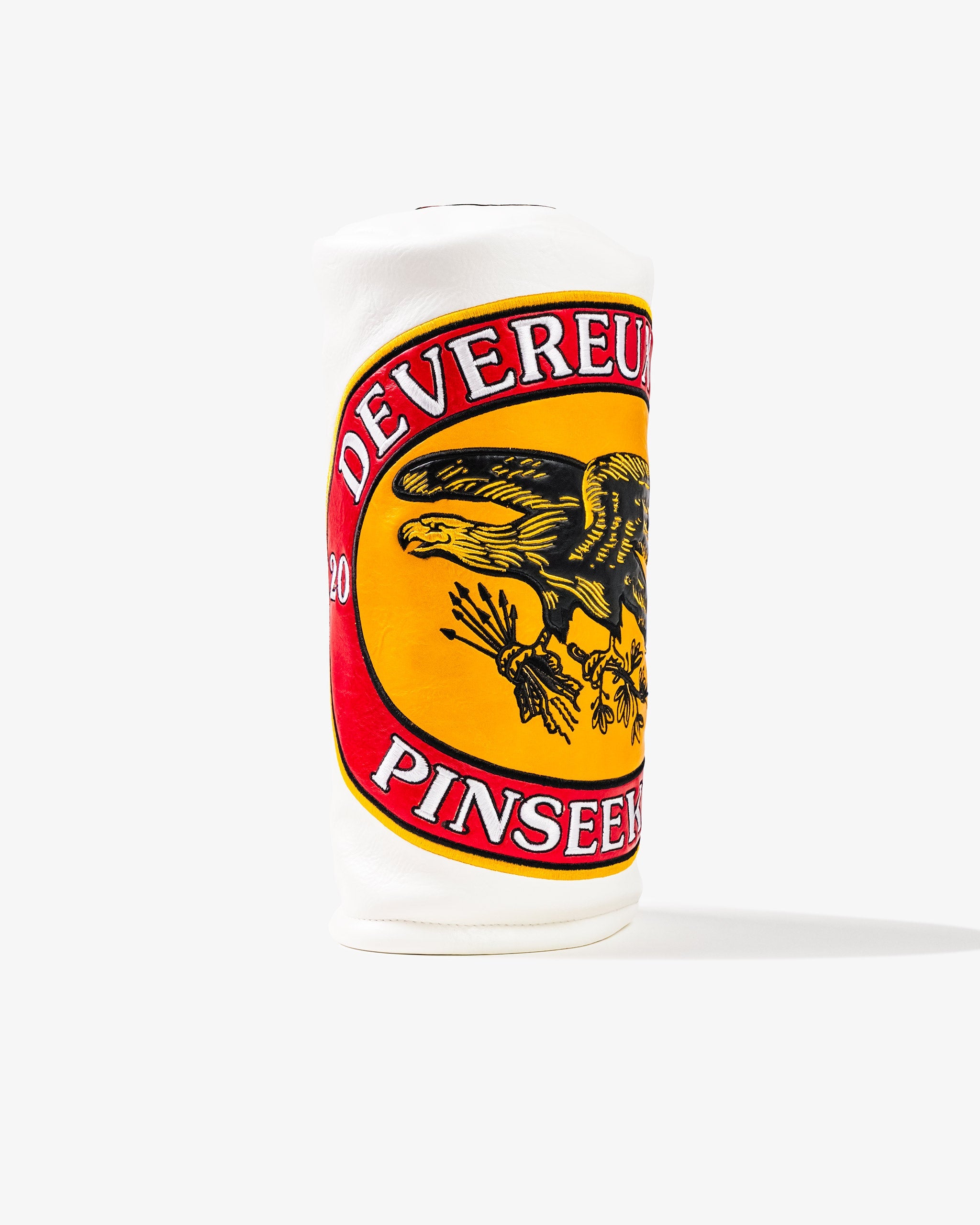 כיסוי מקל גולף Devereux Pinseeker Barrel Driver Cover - White