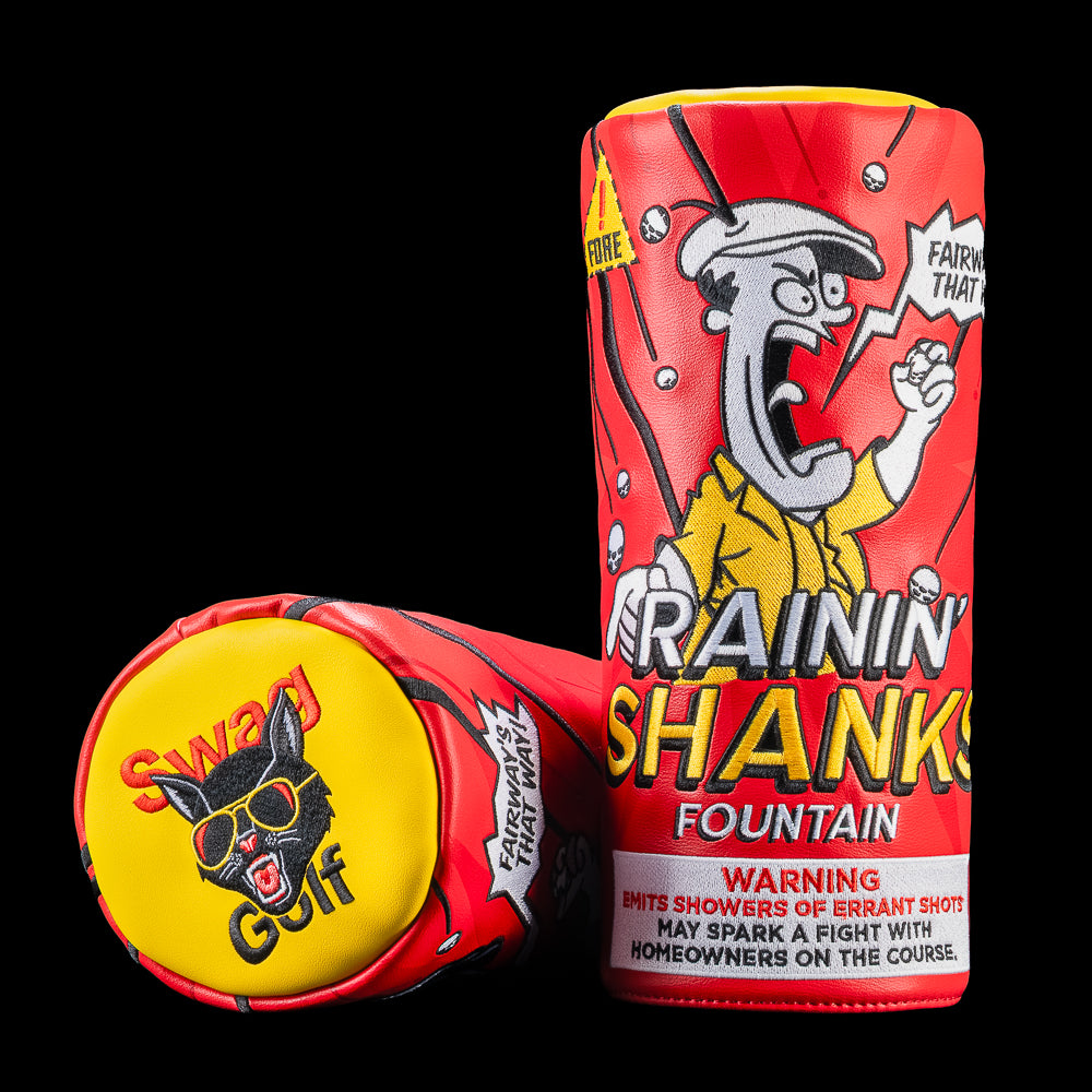 כיסוי מקל גולף Swag Golf Co Rainin Shanks Fountain Barrel Driver Cover