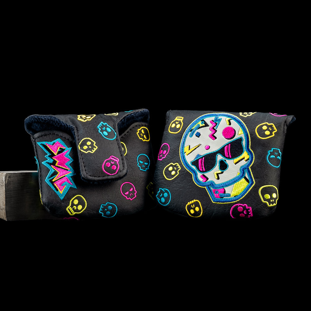 כיסוי מקל גולף Swag Golf Co Screech Skull Mallet Cover