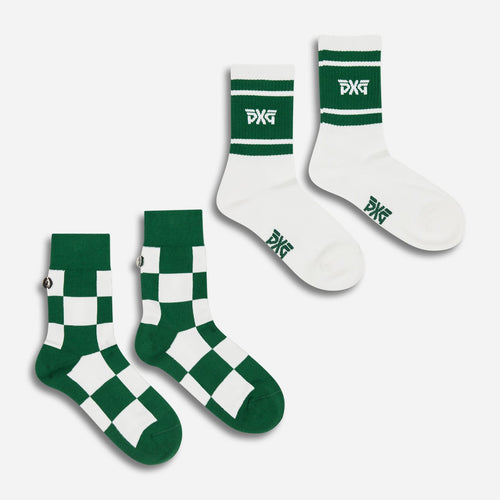 גרביי גולף PXG Women's 2-Pack Crew Socks