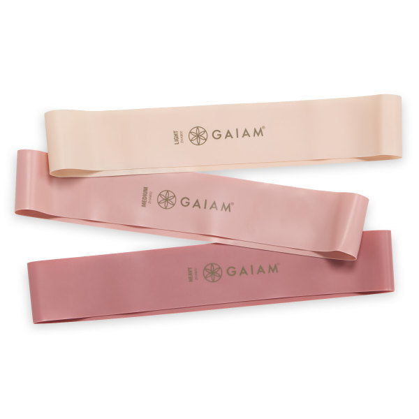 סט 3 גומיות לולאה מיני Gaiam