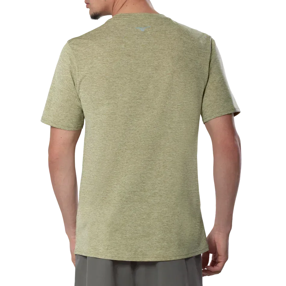 חולצת ריצה מיזונו לגברים Mizuno J2GAD00839 Core Run Short Sleeve Tee Elm