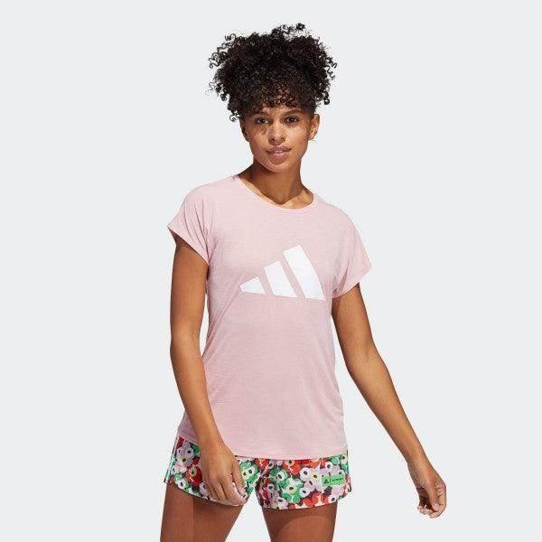 חולצת אדידס לנשים ADIDAS 3 BAR TEE WONMAU/WHITE HB6281