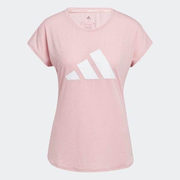 חולצת אדידס לנשים ADIDAS 3 BAR TEE WONMAU/WHITE HB6281