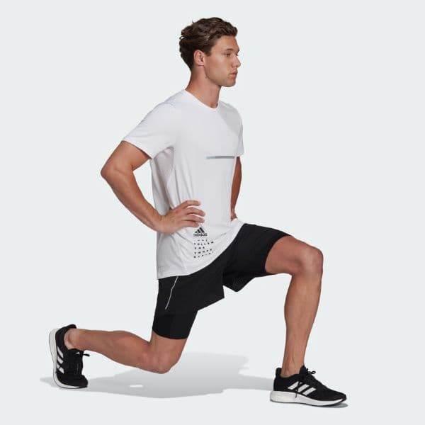 מכנס אדידס משולב טייטס לגבר Adidas D4R 2IN1 SHORT APP M H58579