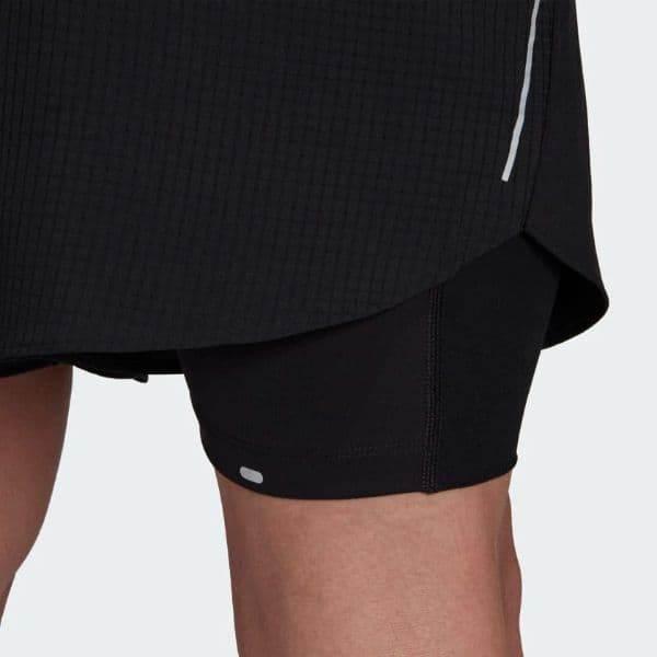 מכנס אדידס משולב טייטס לגבר Adidas D4R 2IN1 SHORT APP M H58579