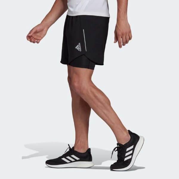 מכנס אדידס משולב טייטס לגבר Adidas D4R 2IN1 SHORT APP M H58579