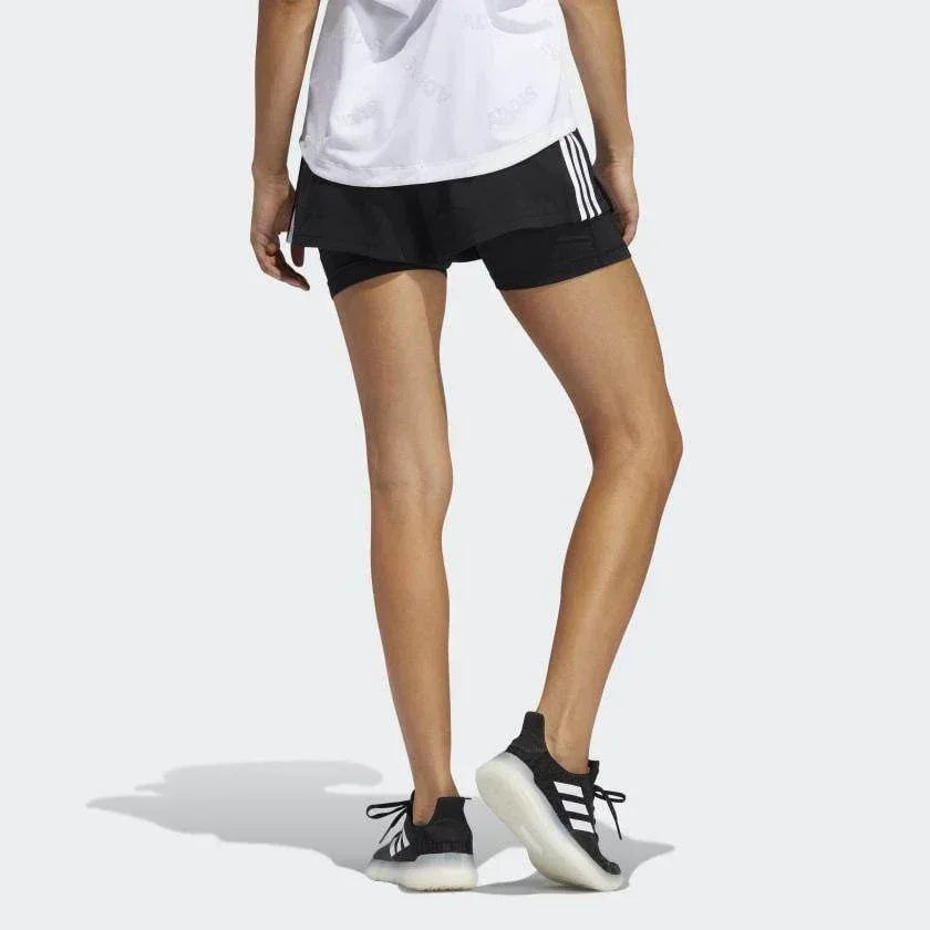 מכנס אדידס עם טייטס לנשים Adidas PACER 3S 2 IN 1 GL7686