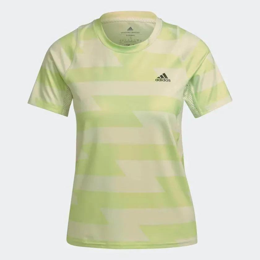 חולצת אימון אדידס לנשים Adidas RN FAST AOP TEE HD7029