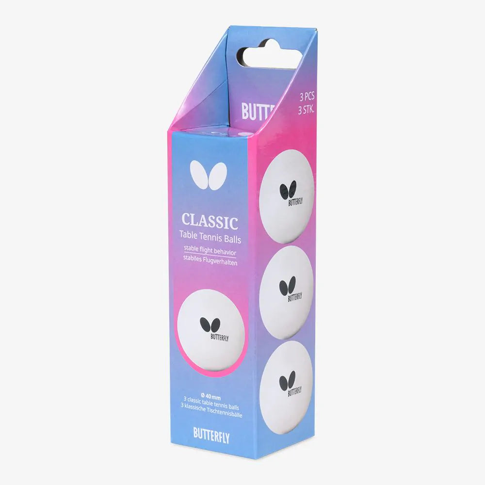 כדורי טניש קלאסיים Butterfly Classic Balls