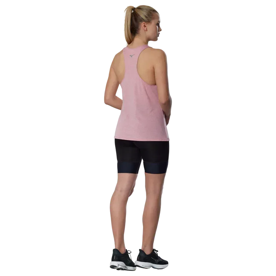 גופיית אימון מיזונו לנשים Mizuno J2GAD20865 Core Runbird Tank Rose Elegance