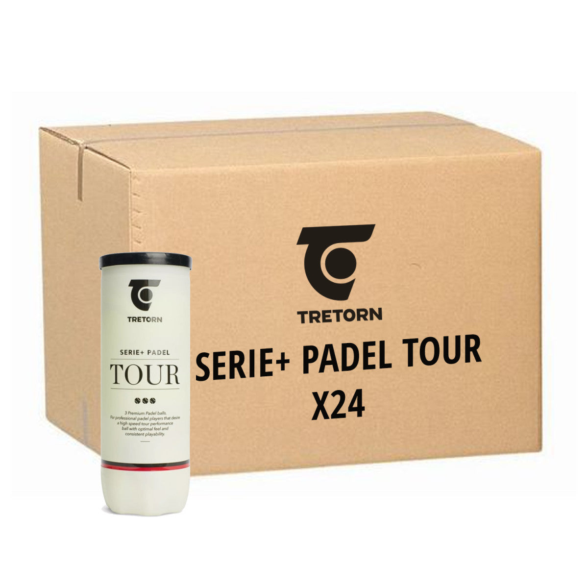 ארגז 24 קופסאות Tretorn Serie+ Tour