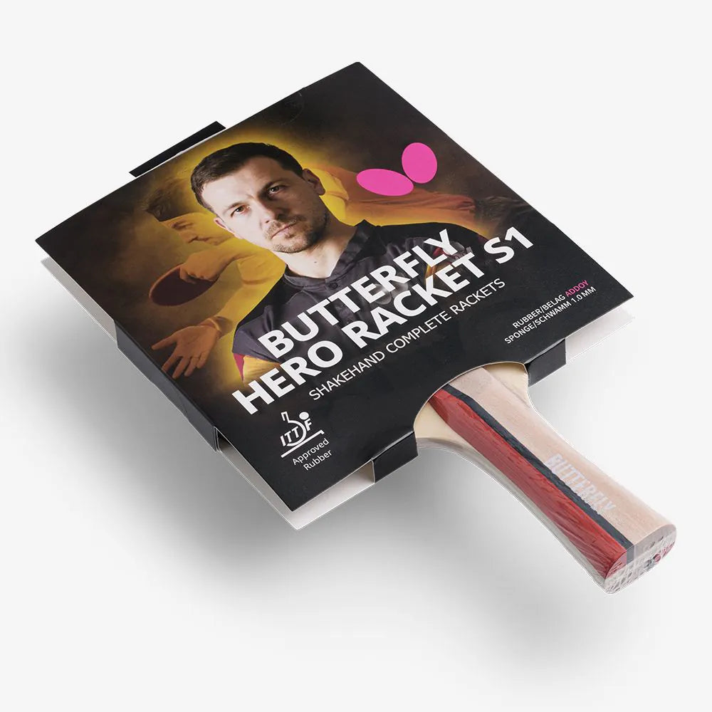 מחבט Butterfly HERO S1 Timo Boll