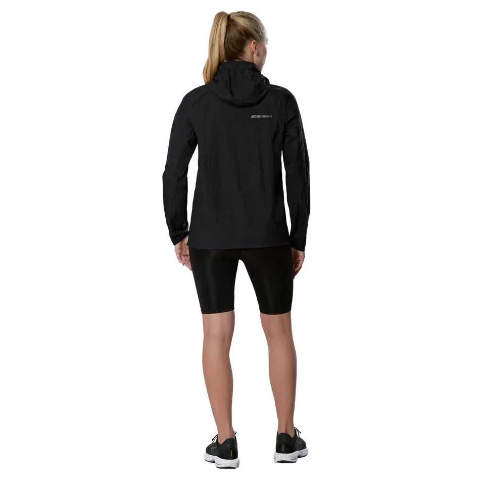 גופיית אימון מיזונו לנשים Mizuno Tech Light Crop Top Black J2GAD20009