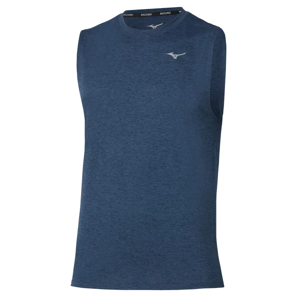 חולצה ללא שרוול מיזונו לגברים Mizuno J2GAC01112 Impulse Core Sleeveless Estate Blue